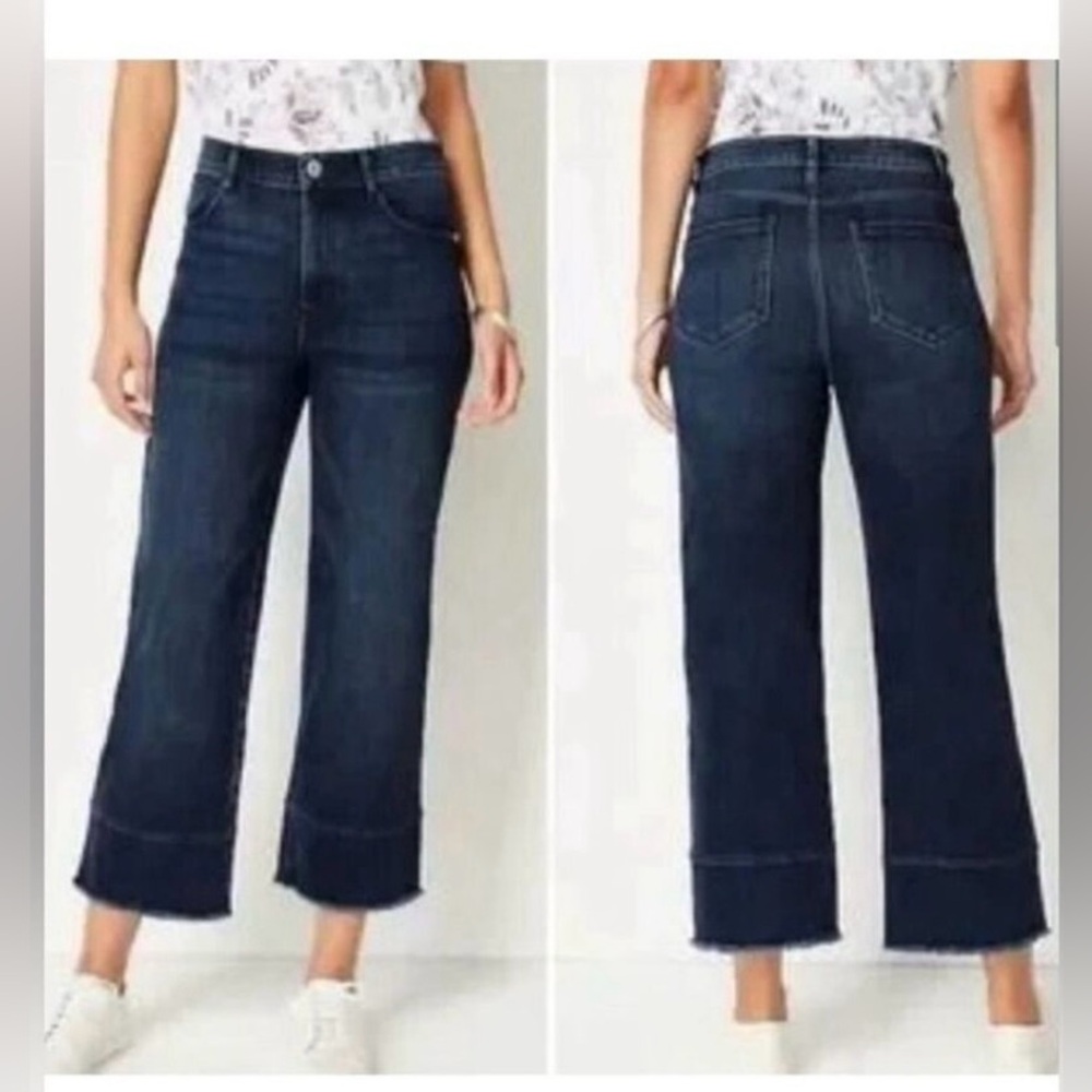 J. Jill Dark Blue Ankle Jeans